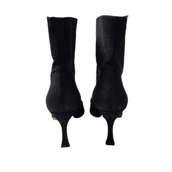 Jimmy Choo Suede Bootie Made in Italy Size 38 - Picture 3 of 12